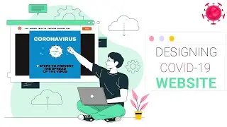 Designing Covid-19 Informational Website Without Code.