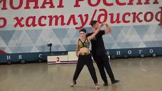8.12.2018 ЧР Absolute Fast 1 место №28 Роман Самохвалов - Галина Дидора