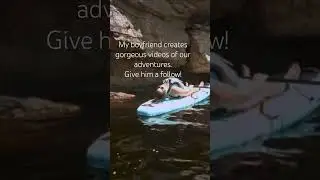 My Boyfriend is a videographer and makes beautiful videos of our adventures - outside the studio!