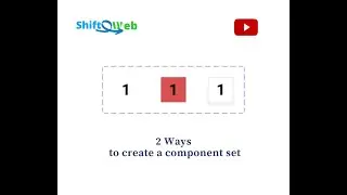 2 Ways to create component set