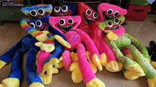 All Our Giant Huggy Wuggy & Kissy Missy Plushies!
