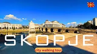 City of Statues : Skopje ! Imposing city walking tour !