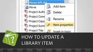 How to update a library item (Step-by-step guide)