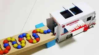 Marble Run Race ☆ HABA Slope Marble Fever Course & Retro Track