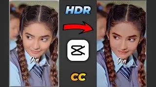 HDR CC Alight Motion Presets | HDR CC in Capcut | How To Add HDR CC In Capcut