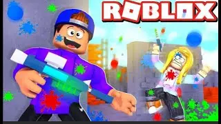 Играю в Roblox BIG Paintball