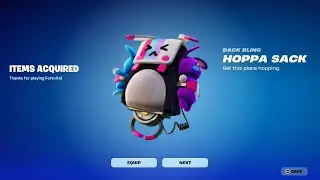FREE Hoppa Sack Back Bling in Fortnite - How to Claim It?