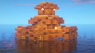 Minecraft | How to Build a Fishing Hut - Minecraft Tutorial