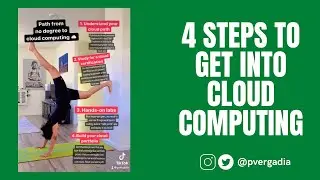 Your 4 step path to get into cloud without a degree 