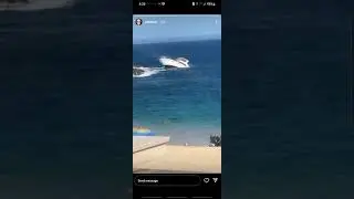 Cardi B and Offset witnessed a yacht sinking while on vacation, they taped the whole thing 🤯😔