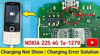 Nokia 225 4g Charging Not Show | Nokia Ta-1279 Charging Jumper ways | Charging Error Solution