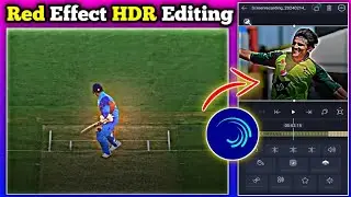 How to make HDR Cricket Video Editing in Alight Motion | Cricket Video Editing xml | Baloch Editz
