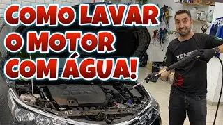 HOW TO WASH THE ENGINE WITH WATER! - WILL IT DAMAGE IT?