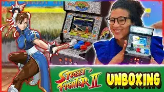 UNO DE LOS MEJORES REGALOS DE LA HISTORIA!! 🎮 ¡STREET FIGHTER 2  MINI ARCADE! 🎮 【2022 Unboxing ✅
