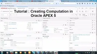 Tutorial : APEX Computation