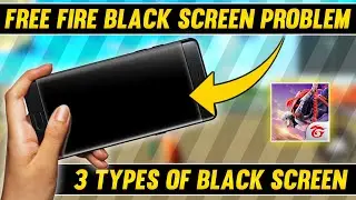 How to solve free fire black screen problem new update | How to solve black screen problem free fire