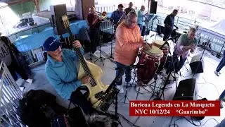 Boricua Legends en La Marqueta, NYC 10/12/24 - canta Nelson Rodriguez 