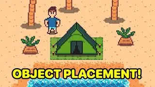 A Day of Indie Game Development | Building Stardew-Style Object Placement!