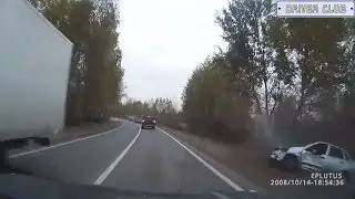 Из жизни обочечников! Авария с переворотом!