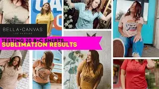 How to Sublimate Shirts without BLEACH!
