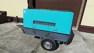 Компрессор Airman PDS125s на шасси