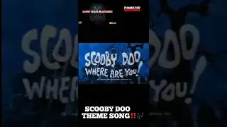 Who Remembers The SCOOBY DOO Theme Song???🎶 #scoobydoo #cartoon #letstalkclassics
