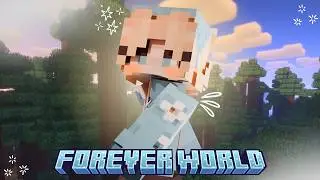 Collecting Resources in My FOREVER MINECRAFT World
