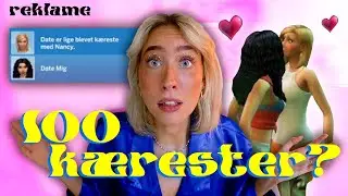 PRØVER AT FÅ 100 KÆRESTER (i sims hehe)