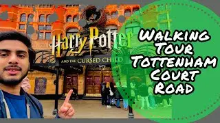 London Walking Tour Towards China Town and Victoria Palace Theatre 🎭 from Tottenham Court Road