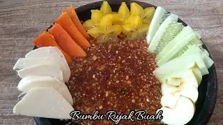 Bumbu Rujak Buah Simpel dan Enak