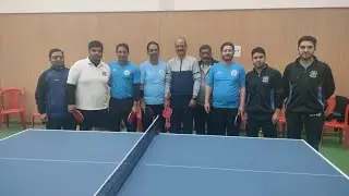 Table Tennis Team event in All India Inter NIT Faculty and Staff