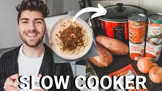 QUICK AND EASY SLOW COOKER MEALS ON A BUDGET | VEGETARIAN MEALS