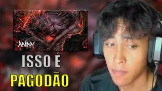 REACT ANNY -  Anjo Caído ft. Lucas A.R.T - Sung React