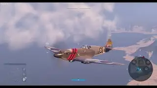 World Of Warplanes. Spitfire XIV.