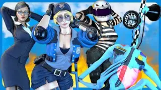 POLICE SIREN HEAD [Zero two dodging meme Dance] | Funny Animation