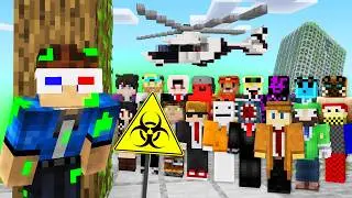 I Trapped 25 YouTubers in an INFECTION Hide and Seek Game