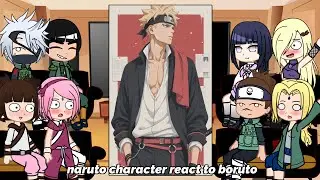 Naruto Character React To Boruto