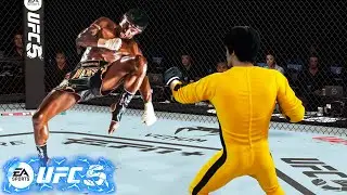 UFC5 Bruce Lee vs Danger Banchamek EA Sports UFC 5 PS5