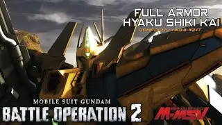 GUNDAM BATTLE OPERATION 2 : FULL ARMOR HYAKU SHIKI KAI