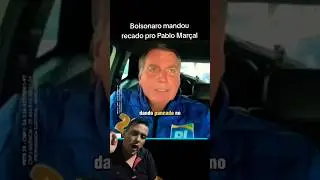 BOLSONARO FALA DE MARÇAL 😧#bolsonaro #pablomarçal
