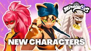 NEW CHARACTERS MIRACULOUS LADYBUG (TIGER FORCE, JUNGLE QUEEN...) 🐯💥