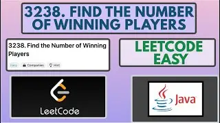 Leetcode | 3238. Find the Number of Winning Players | Easy | Java Solution