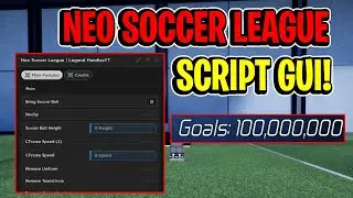 Neo Soccer League Script GUI Hack (AIMBOT, AUTO GOAL, BALL SIZE, AND MORE) *PASTEBIN*