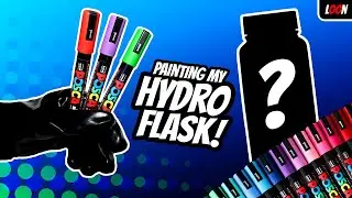 Customizing Hydro Flask With Posca Pens