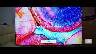 Operation and Initial Setup Samsung Gaming 4K Tv 120 hz Q70A - PART