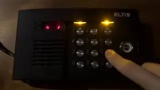 Домофон Eltis ЦП100ТМ-8: Смена общего кода (2й способ)