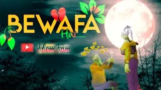 bewafa hai tu || free fire sad video || hemfam official