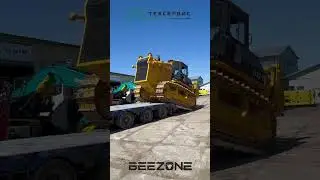 Бульдозер D32-5 #automobile #excavator #trailer#beezone#бульдозер#погрузкабульдозера#техсервис