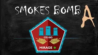 Smokes da Mirage TR no Bomb A