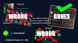 AP Twitch Guide 15.11 - Runes - Items - Skill order - Playstyle